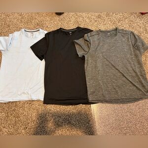 DSG Men's Shirt Trio - Black, Gray, Light Blue